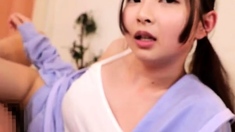 Sexy teen ebony solo toy masturbation