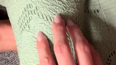 Close up amateur masturbating solo