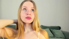 Amateur His Tall Blonde Fetish Masturbating On Live Webcam