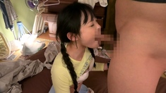 Japanese teen uses toys to pleasure pussy