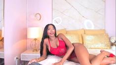 Big boobs milf masturbates with her dildo