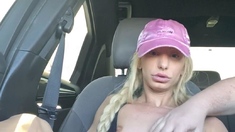 hot amateur blonde close up masturbation HD
