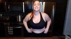 Great Big Boobs On Masturbating Redhead