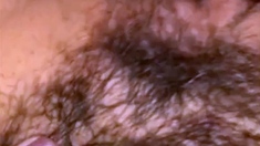 Amateur hairy pussy fucked hardcore in homemade hammering