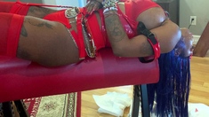 Hot Black Maid Does Some Webcam Black and Ebony