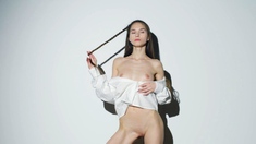 Close up teen masturbation