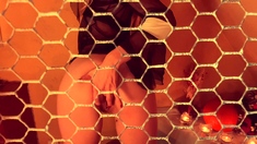 Amateur striptease and Solo masturbation