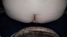 BBW with a Big Ass Rides Dick on a Muddy ATV Outdoors