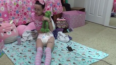 Samara: Wets While Snacking, Watching Cartoons