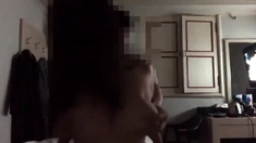 개인적 신음소리 좋은 뒷치기