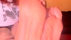 Maitresse Madelines Solo Foot Fetish Pov