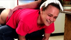 Lovely Amateur teen brunette masturbating outdoor