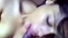 Sinhala Couple's Close-Up Amateur Video from Nugegoda Lodge