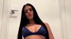 Camilla Araujo Masturbation In Blue Lingerie Onlyfans Video