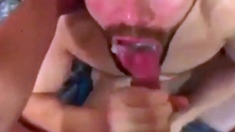 Bearded Stud Loves Cum From Amateur Hunks