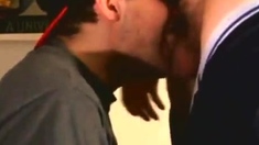 Fucking Buddy's Throat Good And Cum On His Face