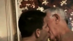 Hot Mature Guy With Silver Fox In Hotel