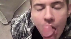 Suck and cum in mouth