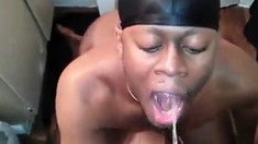 Thirsty Black Thug Blowjob