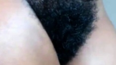 black hairy